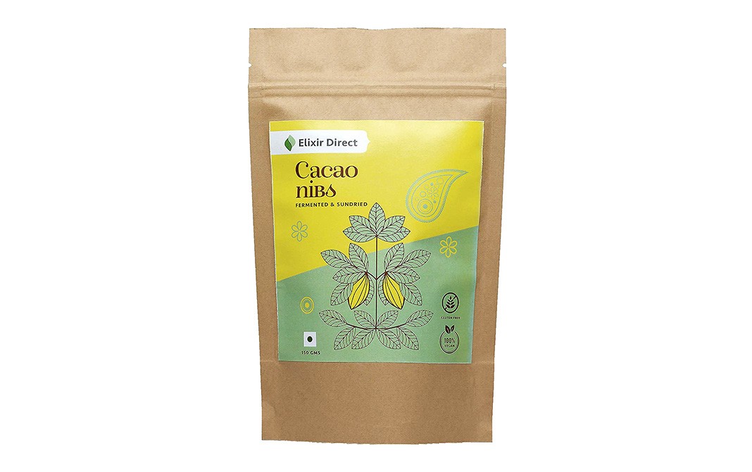 Elixir Direct Cacao Nibs   Pack  150 grams